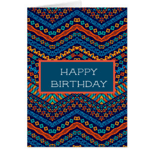 Afrikaanse schimmelkleurige etnische patronen