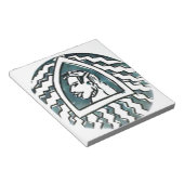 Afrikaanse schoonheid Bongo Masai Portret Tribal A Notitieblok (Schuin)