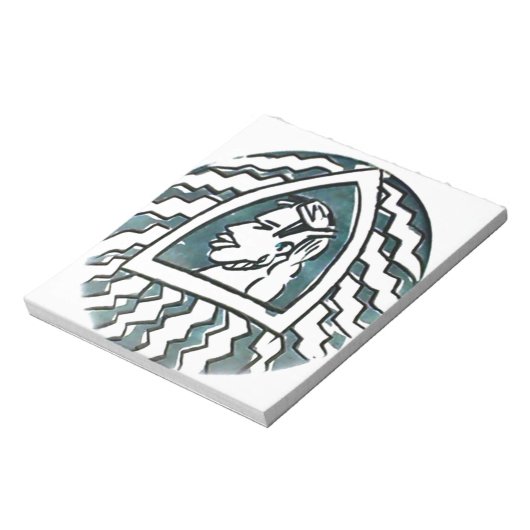 Afrikaanse schoonheid Bongo Masai Portret Tribal A Notitieblok (Gedraaid)