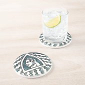 Afrikaanse schoonheid Bongo Masai Portret Tribal A Zandsteen Onderzetter (Zijkant)