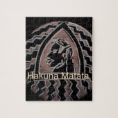 Afrikaanse schoonheid: Bongo Masai-portret van tri Legpuzzel (Verticaal)