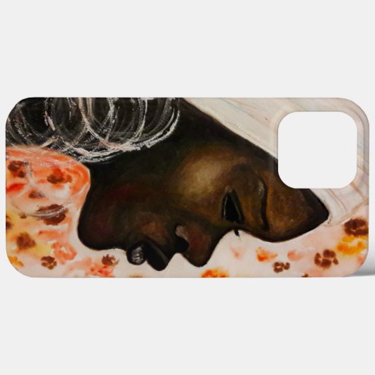 Afrikaanse schoonheid - Vrouw - Waterverf schilder Case-Mate iPhone Case (Achterkant (horizontaal))