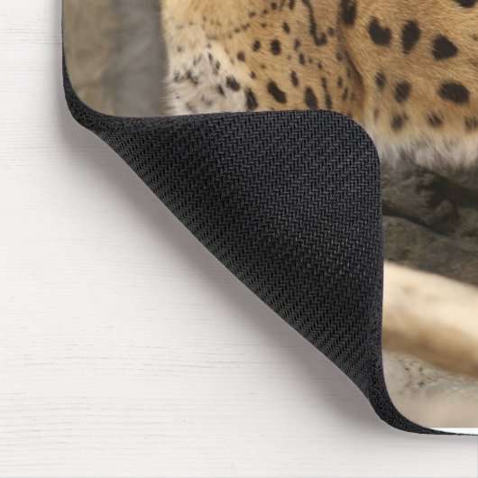 Afrikaanse servale stijlvol en functioneel muismat (Hoek)