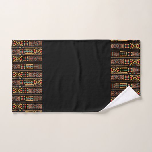 Afrikaanse set handdoekjes met printpatroon bad handdoek (Handdoek)