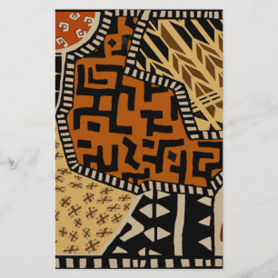 Afrikaanse Shaman Aardgeesten Briefpapier