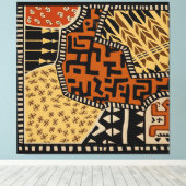Afrikaanse Shaman Earth Spirits Canvas Afdruk (Insitu (Houten vloer))