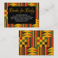Afrikaanse Stam Baby Shower Boek Verzoek Bijlage