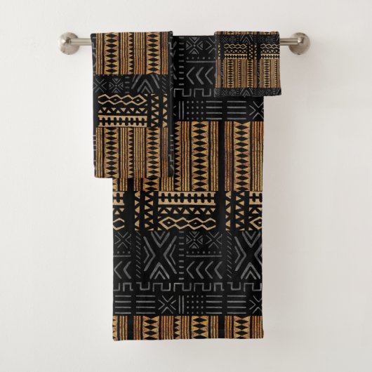 Afrikaanse stam bad handdoek (Insitu)