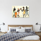 Afrikaanse stam canvas afdruk (Insitu (Slaapkamer))