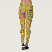 Afrikaanse stam leggings (Achterkant)
