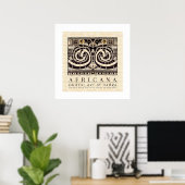 AFRIKAANSE STAM POSTER (Thuiskantoor)