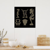 Afrikaanse stammen poster (Keuken)