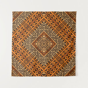 Afrikaanse stammen textiel: etnische stijl. wandkleed