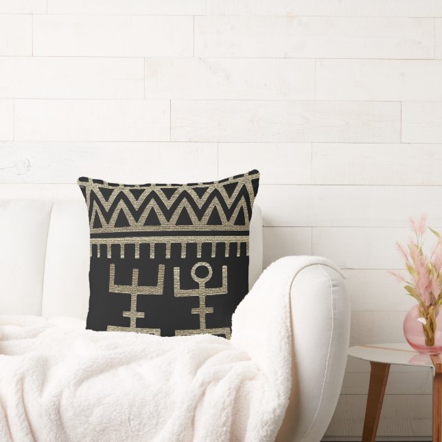 Afrikaanse stammendans kussen (Bank)