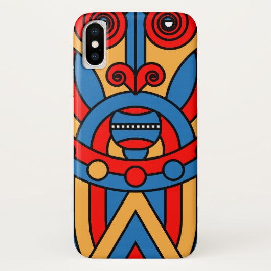 afrikaanse stammenoorlog Case-Mate iPhone case (Achterkant)