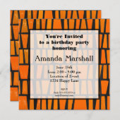 afrikaanse stammenpartij kaart (Voorkant / Achterkant)