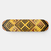 Afrikaanse stammenskateboard skateboard (Horizontaal)