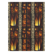 Afrikaanse stamtapestry Motif Tafelkleed (Voorkant)