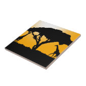 Afrikaanse stijl tegeltje (Zijkant)