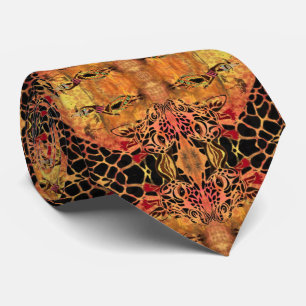 Afrikaanse Stropdas voor meisjes en Giraffes