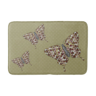Afrikaanse Swallowtail Bath Mat