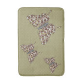 Afrikaanse Swallowtail Bath Mat (Voorkant Verticaal)