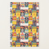Afrikaanse Symbolische Kunstcollage Planner (Voorkant)
