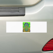 Afrikaanse traditionele Hakuna Matata-kleuren.png Bumpersticker (Op auto)