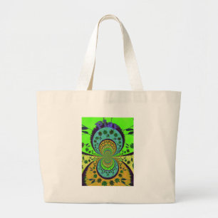 Afrikaanse traditionele Hakuna Matata-kleuren.png Grote Tote Bag