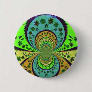 Afrikaanse traditionele Hakuna Matata-kleuren.png Ronde Button 5,7 Cm