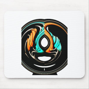 Afrikaanse traditionele patroon kunst print muismat