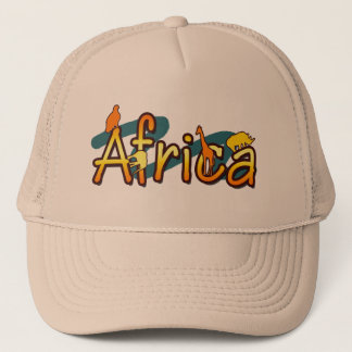 Afrikaanse trendcoole en leuke safari-petten trucker pet