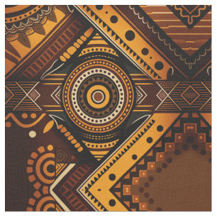Afrikaanse Tribal Print Stof - Een Canvas van Cult