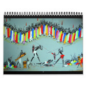 Afrikaanse tribale agenda kalender (Hoes)