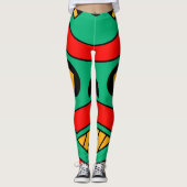 Afrikaanse tribale griep leggings (Voorkant)