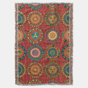 Afrikaanse trommelbak voor patroondraad  deken