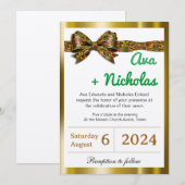 Afrikaanse Uitnodigings Serie Kaart (Voorkant / Achterkant)