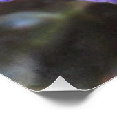 Afrikaanse Violet Blooming Perfect Poster (Hoek)