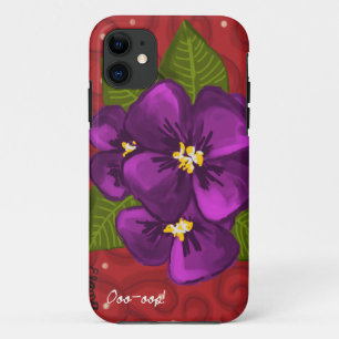 Afrikaanse Violet Dance iPhone 11 Hoesje