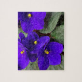 Afrikaanse Violet Flower Puzzle Legpuzzel (Verticaal)