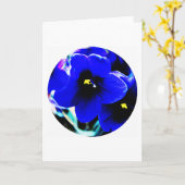 Afrikaanse Violet Kaart (Gele Bloem)