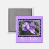 Afrikaanse vioolmagneet magneet (Voorkant / Achterkant)