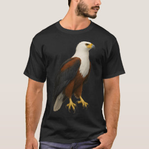 Afrikaanse Visarend Roofvogel Tegeltjes Kunst T-shirt