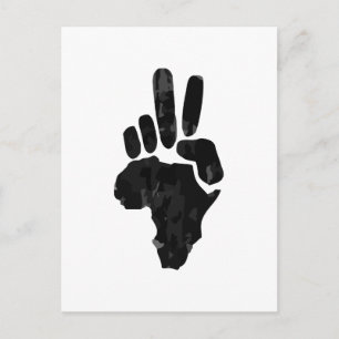 Afrikaanse vrede briefkaart