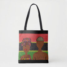 Afrikaanse Vrede & Liefde Canvas Tas