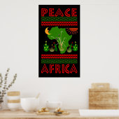 Afrikaanse vrede poster (Keuken)