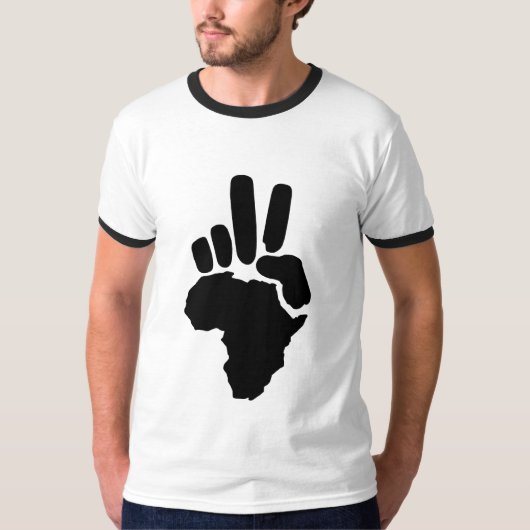 Afrikaanse vrede t-shirt (Voorkant)