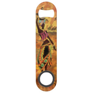 Afrikaanse vrouw Bar Key Speed Flessenopener