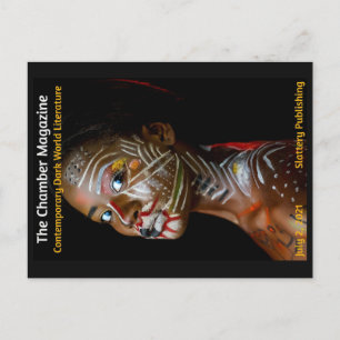 Afrikaanse vrouw briefkaart