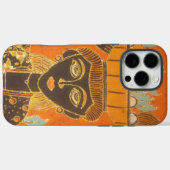 Afrikaanse vrouw met mand art print Case-Mate iPhone case (Achterkant (horizontaal))